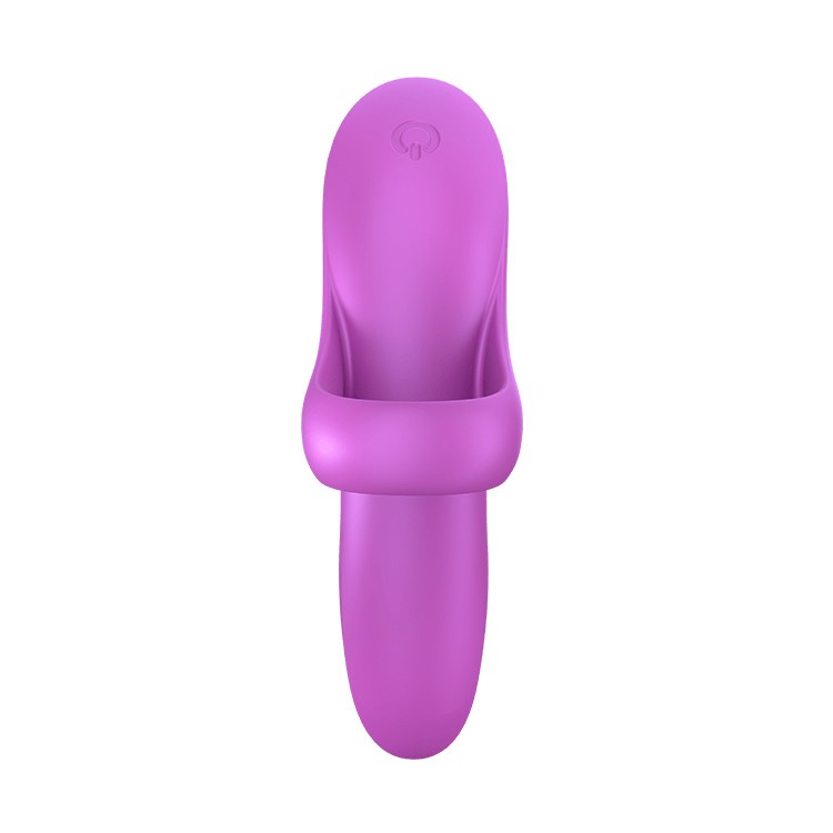 SATISFYER BOLD LOVER FINGER VIBRATOR PURPLE