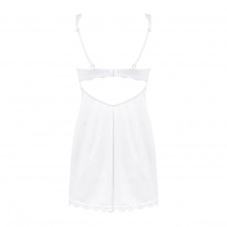 CHEMISE ET STRING AMOR BLANCO OBSESSIVE BLANC