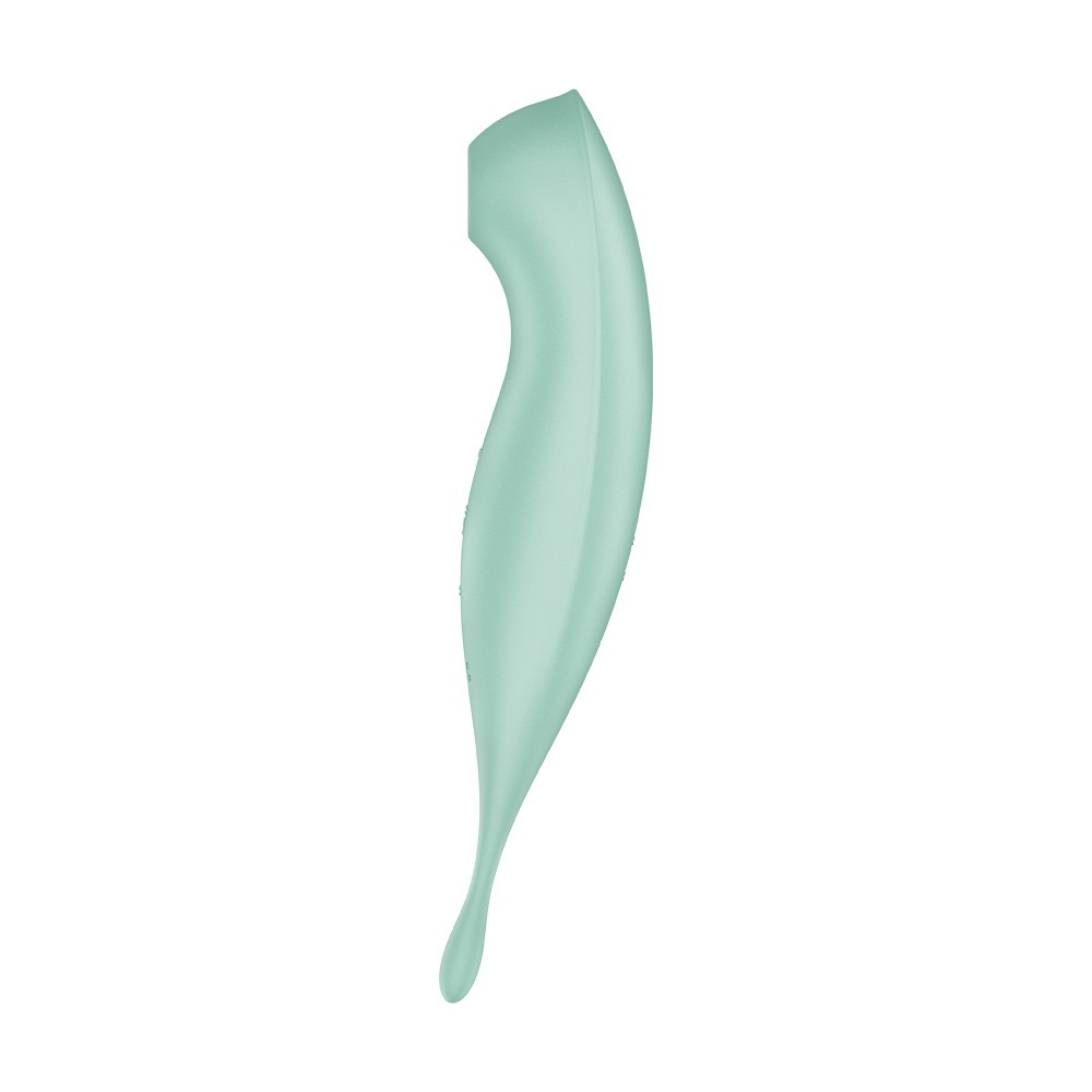 VIBRADOR TWIRLING PRO SATISFYER COM APLICAÇÃO CONNECT MENTA