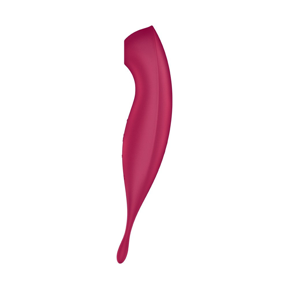 VIBRADOR TWIRLING PRO CON APLICACIÓN CONNECT ROJO