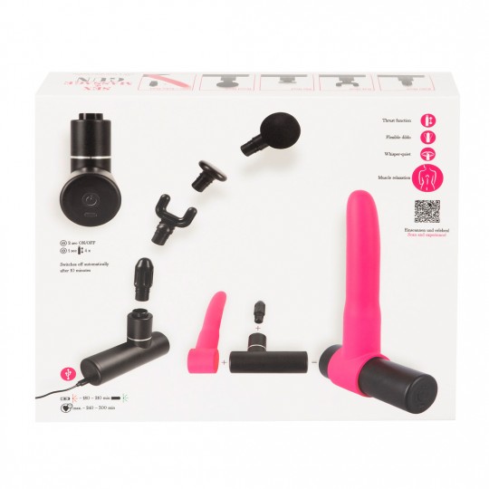 MASAJEADOR SEX &amp; MASSAGE GUN YOU2TOYS