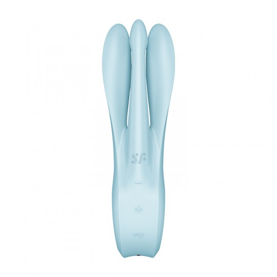 VIBRADOR THREESOME 1 AZUL SATISFYER