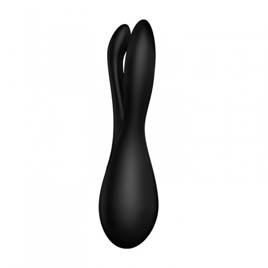 VIBRADOR THREESOME 2 PRETO SATISFYER