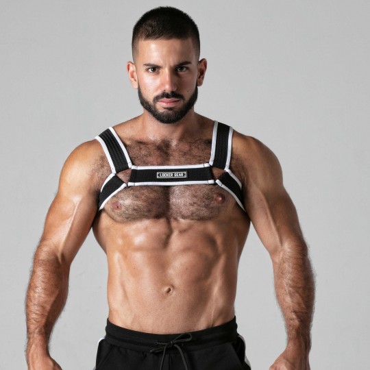 LOCKER GEAR LOOK AT BODY HARNESS WHITE