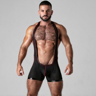 SINGLET LOOK AT IT LOCKER GEAR ROJO