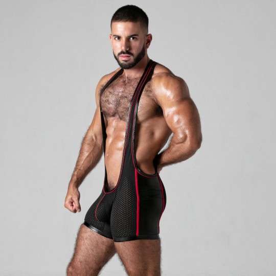 SINGLET LOOK AT IT LOCKER GEAR ROJO