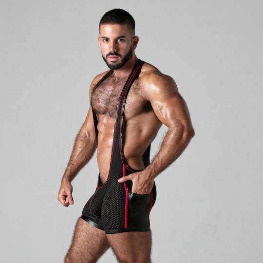 SINGLET LOOK AT IT LOCKER GEAR ROUGE