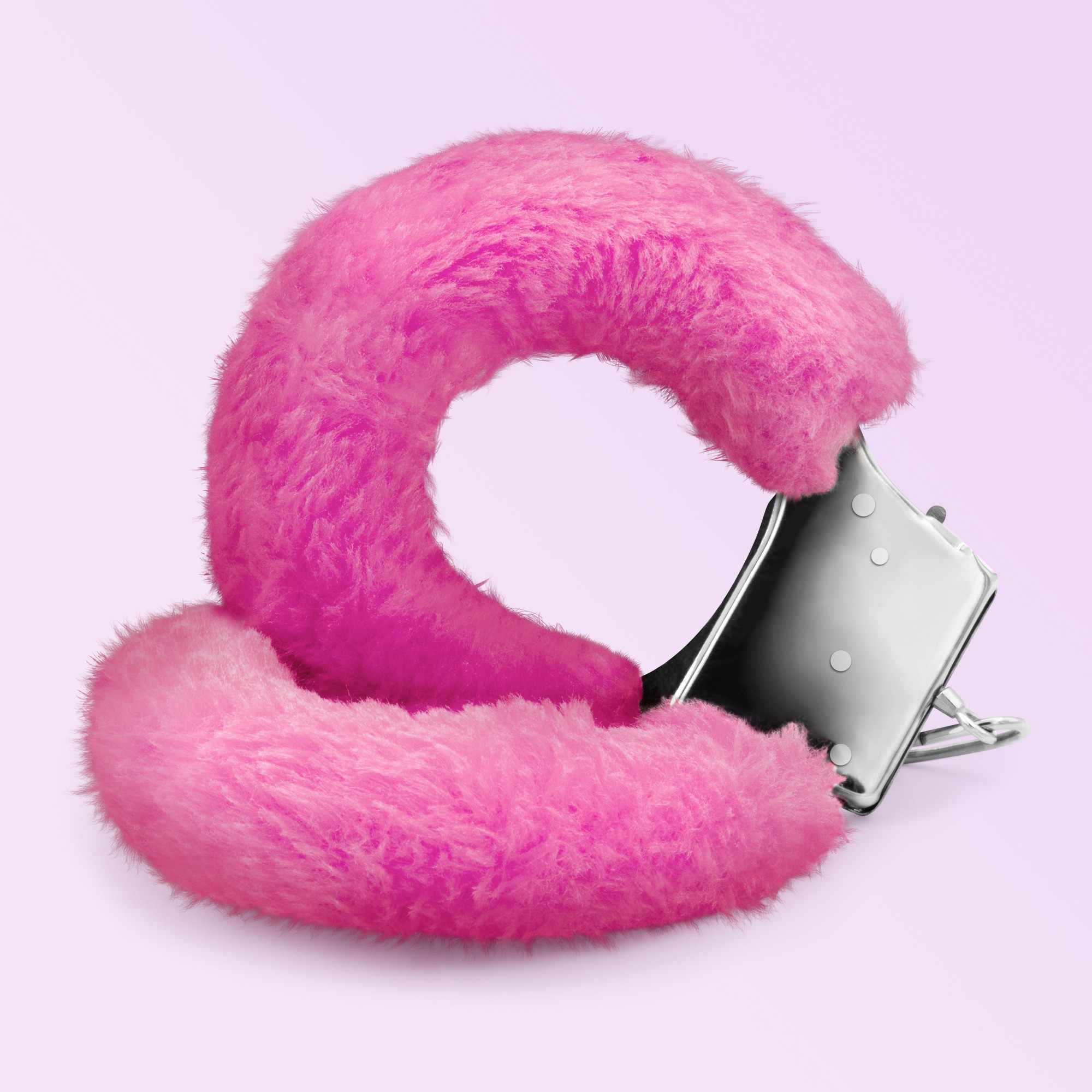 MENOTTES DE PELUCHE LOVE CUFFS CRUSHIOUS ROSA