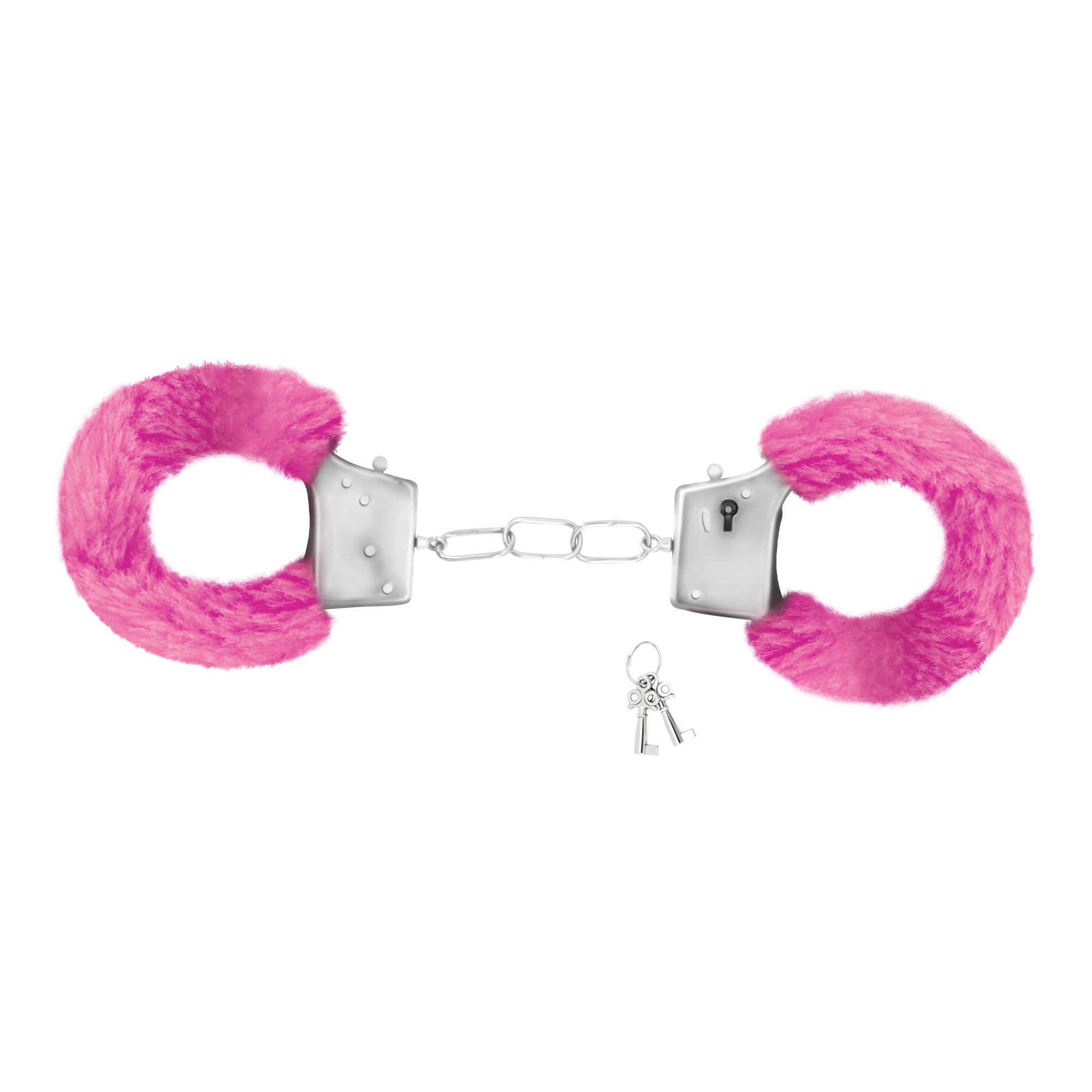 MENOTTES DE PELUCHE LOVE CUFFS CRUSHIOUS ROSA