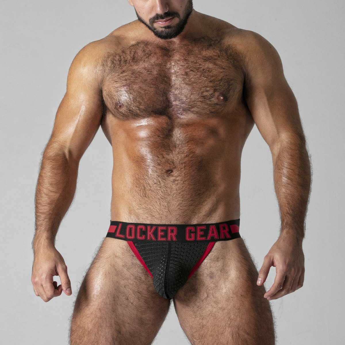 JOCKSTRAP PUSH IT LOCKER GEAR ROSSO