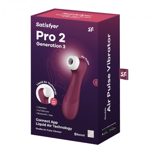 STIMOLATORE PRO 2 GEN 3 SATISFYER NERO