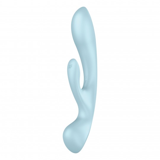 SATISFYER TRIPLE OH MULTI VIBRATOR BLUE