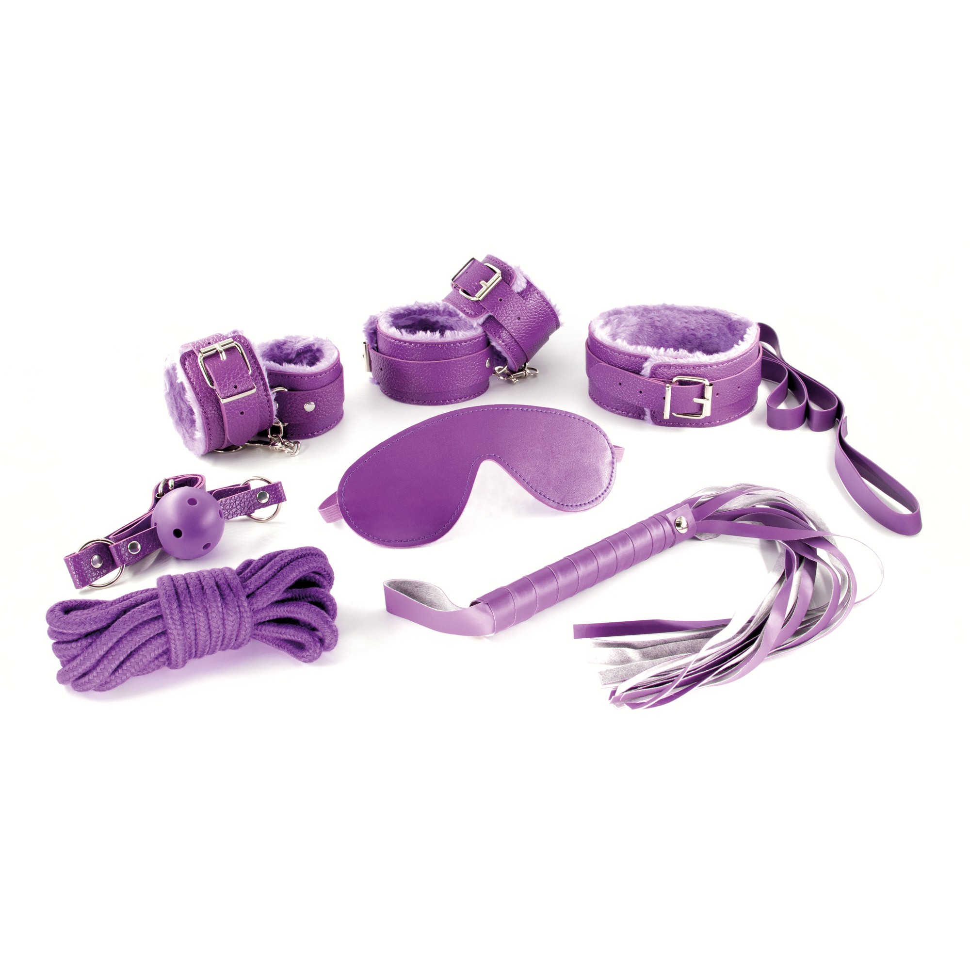 CRUSHIOUS DUNGEONS &amp; MAIDENS BDSM KIT PURPLE