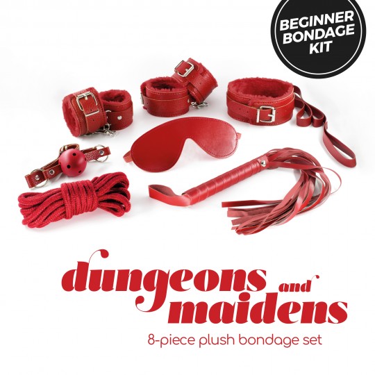 ENSEMBLE BDSM DUNGEONS &amp; MAIDENS ROUGE CRUSHIOUS