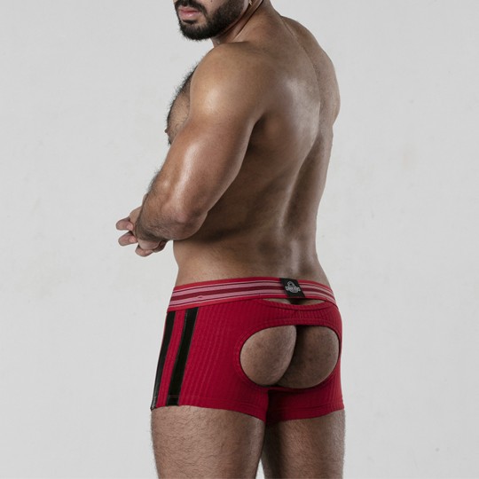 BOXER BACKROOM BOTTOMLESS LOCKER GEAR ROUGE