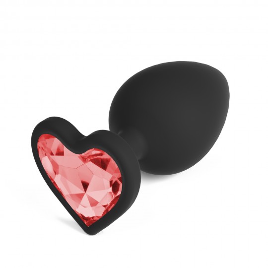 CUORE PLUG ANALE PICCOLO CON 4 GIOIELLI INTERCAMBIABILI CRUSHIOUS