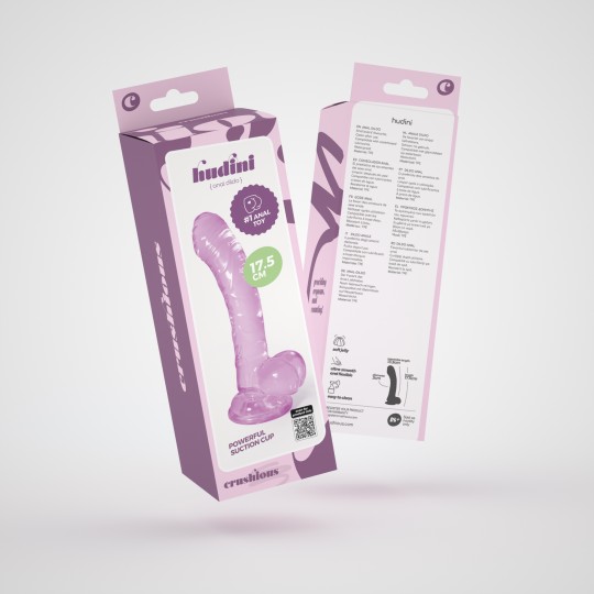 PACK DE 32 HUDINI GODE ANAL EN GELÉE VIOLET CRUSHIOUS