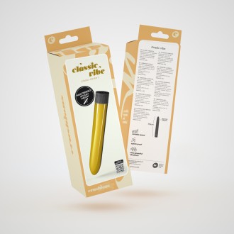 CRUSHIOUS CLASSIC VIBE VIBRATOR GOLDEN