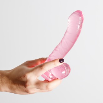 HUDINI DILDO ANALE GELATINOSO ROSA CRUSHIOUS