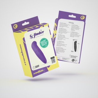 PACK DE 30 MASSEUR MINI G-FINDER VIOLET CRUSHIOUS