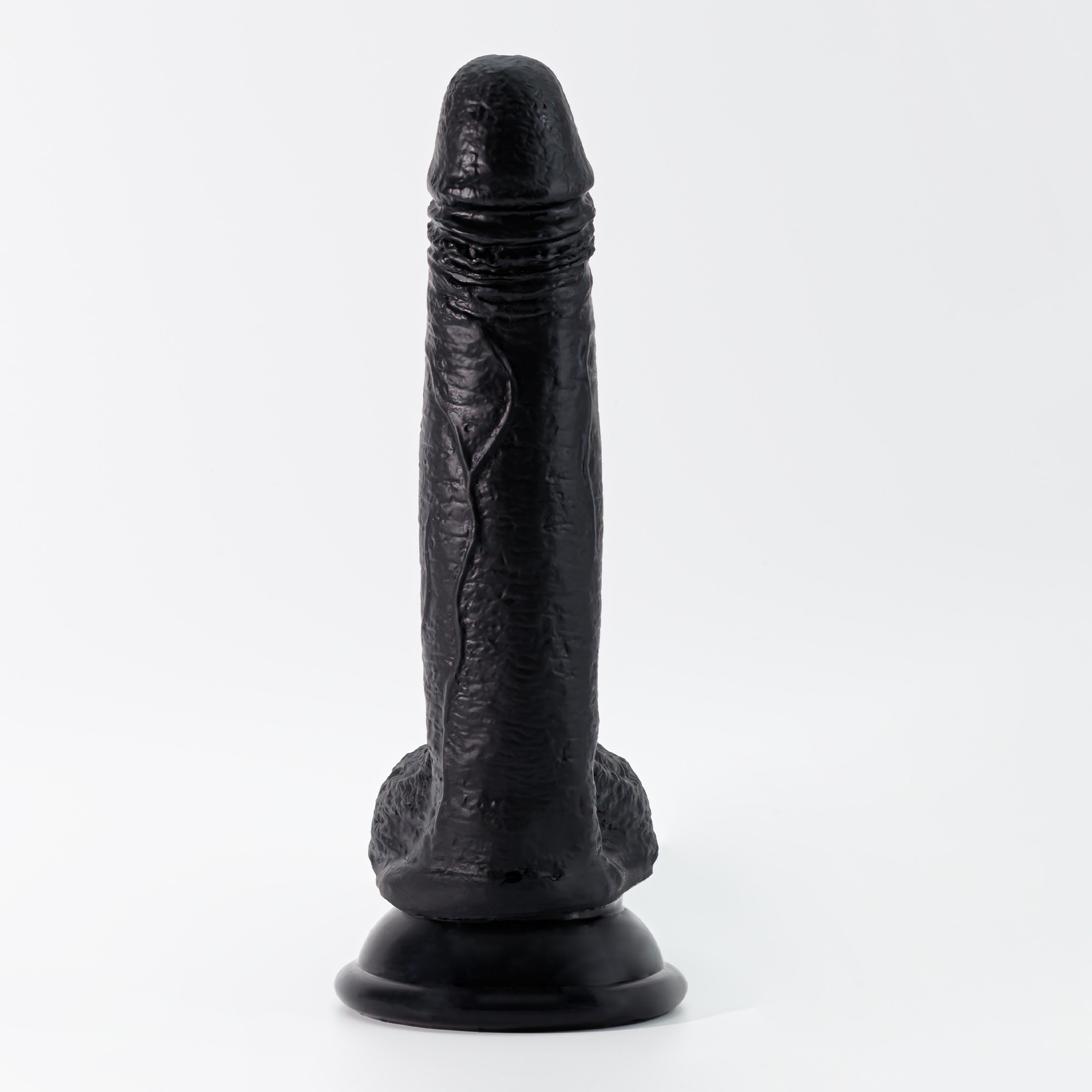 DILDO INVITIKTUS 7 IN SILICONE LIQUIDO CRUSHIOUS NERO