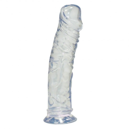 DILDO MEDIUM DONG CRYSTAL CLEAR