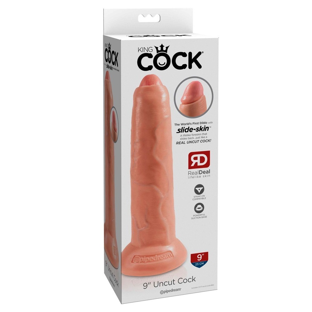 KING COCK UNCUT - FLESH