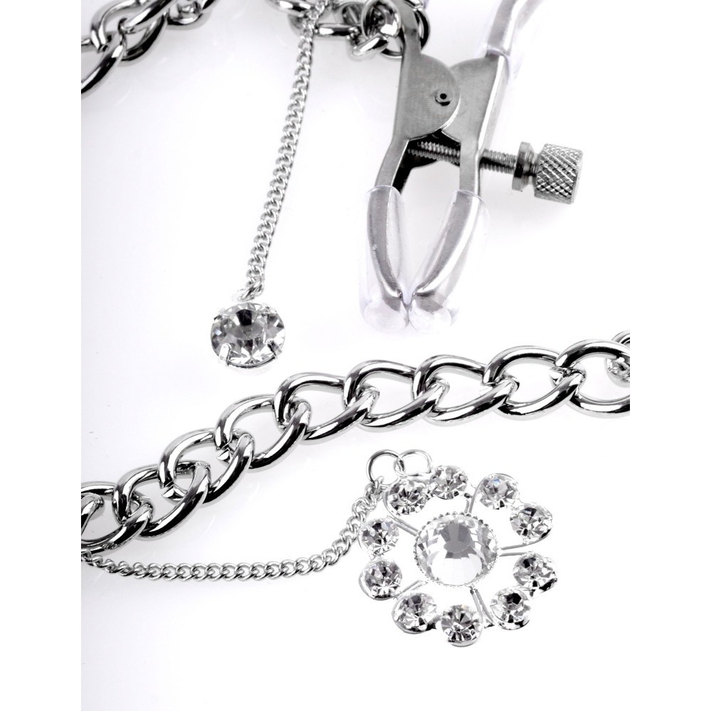 CRYSTAL NIPPLE CLAMPS