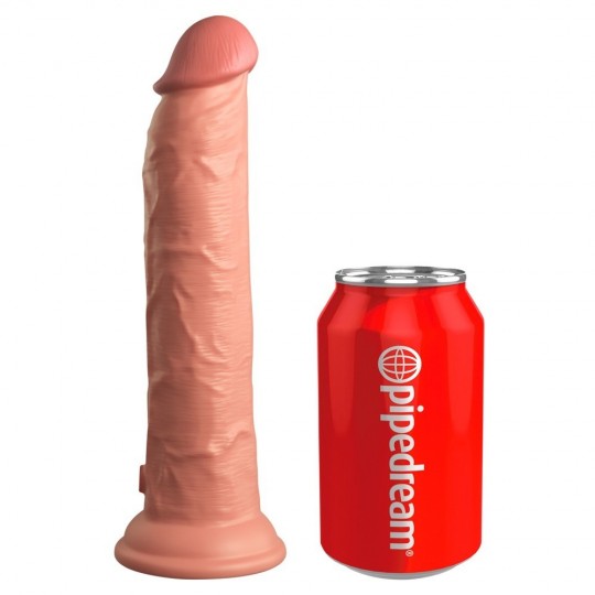 9\&quot; DUAL DENSITY SILICONE COCK