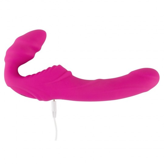 VIBRATING STRAPLESS STRAP-ON 2