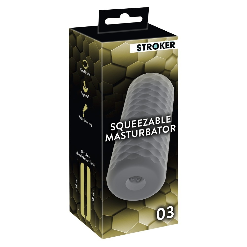 SQUEEZABLE MASTURBATOR