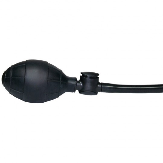 TRUE BLACK VIBRATING BUTT PLUG