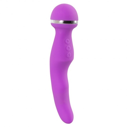 VIBRATOR AND MASSAGE WAND IN ONE WITH A WARMING FUNCTION