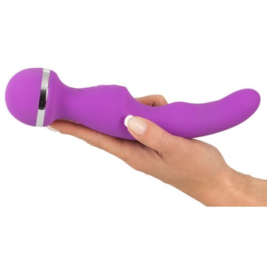 VIBRATOR AND MASSAGE WAND IN ONE WITH A WARMING FUNCTION