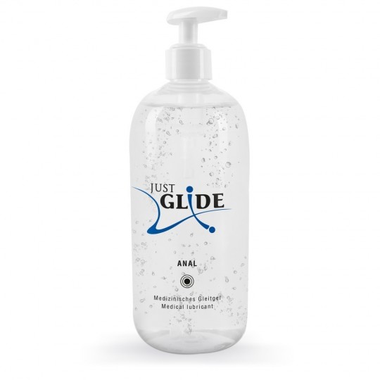 LUBRIFICANTE À BASE DE ÁGUA ANAL 500ML JUST GLIDE