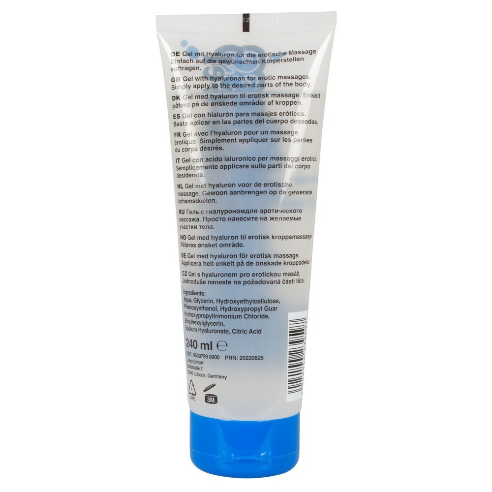 GEL LUBRICANTE A BASE DE AGUA KLATSCHNASS 240 ML ORION