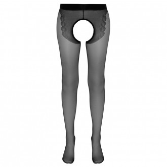 CROTCHLESS TIGHTS, WITH DECORATIVE SEAM