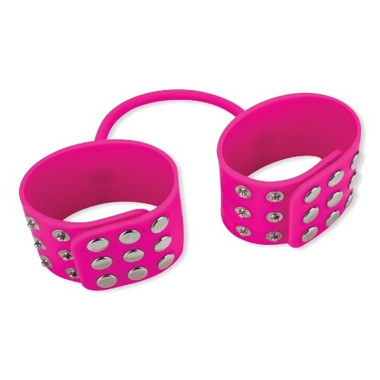 SILICONE CUFFS PINK