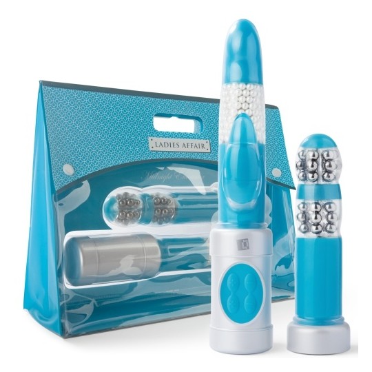 LADIES AFFAIR MIDNIGHT ENCOUNTER DUO VIBRATOR KIT