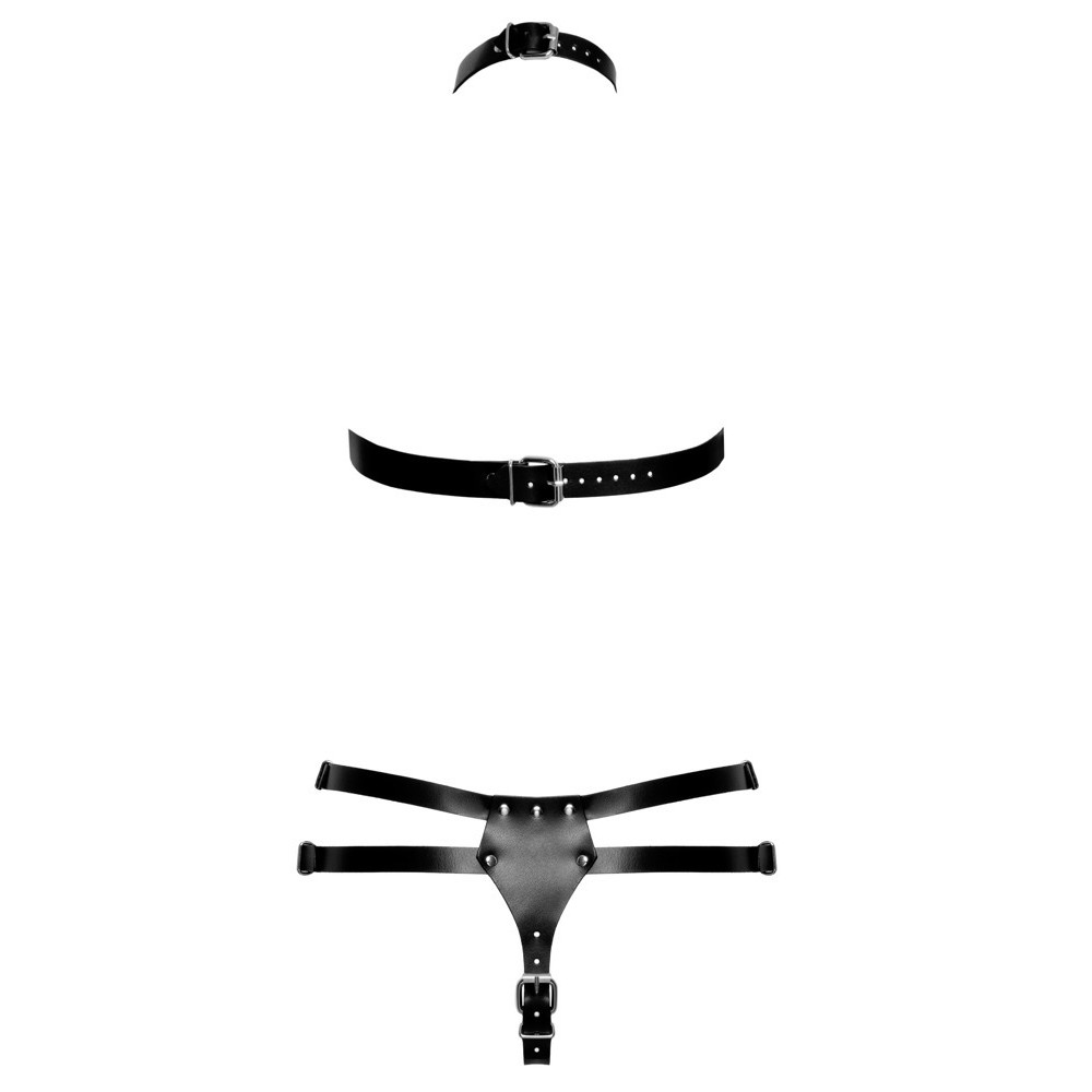 LEATHER HARNESS SET