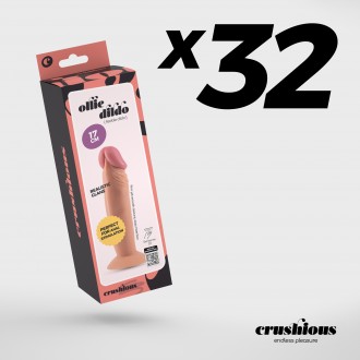 CONFEZIONE DA 32 DILDO OLLIE 6,7" CRUSHIOUS