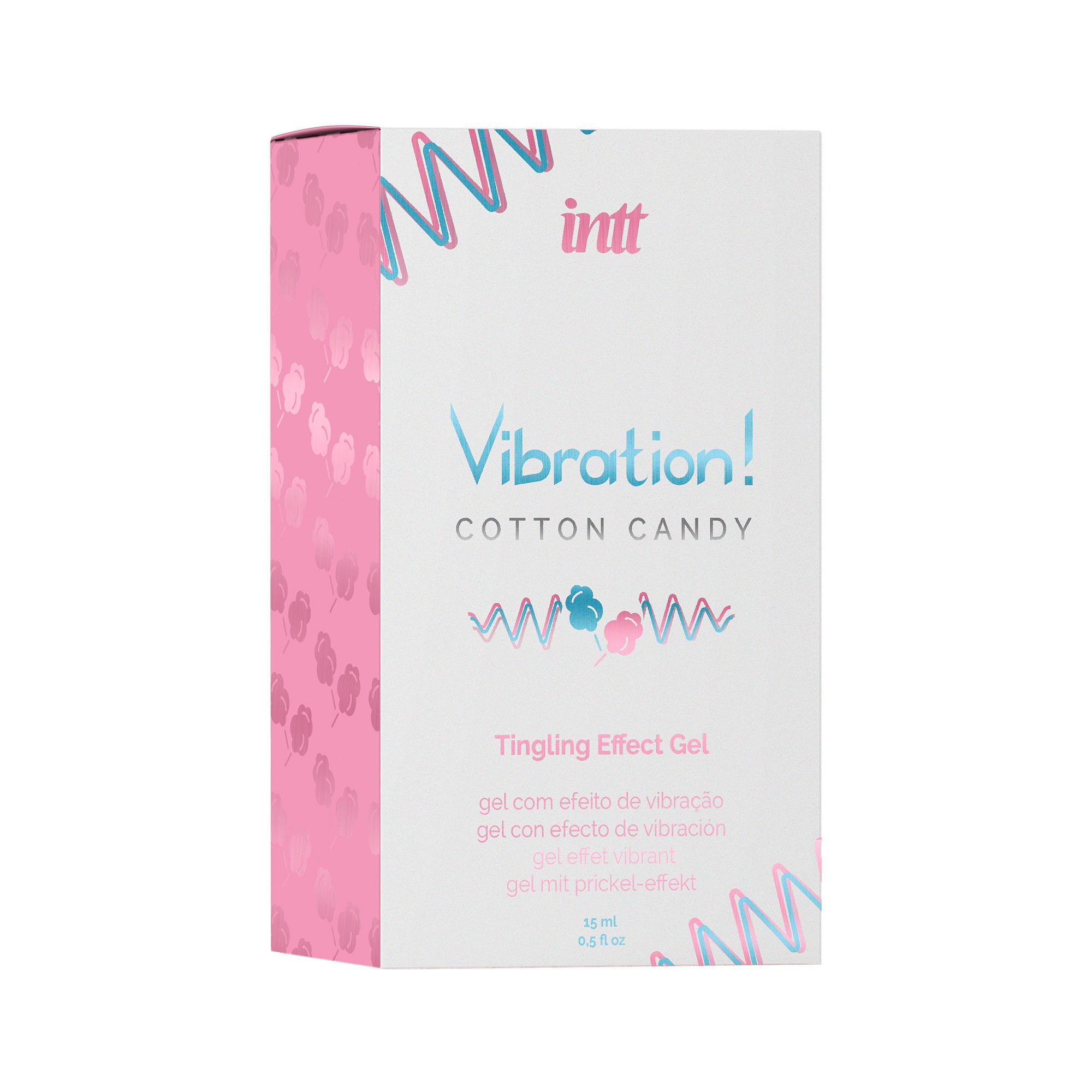 INTT LIQUID VIBRATOR COTTON CANDY 15ML