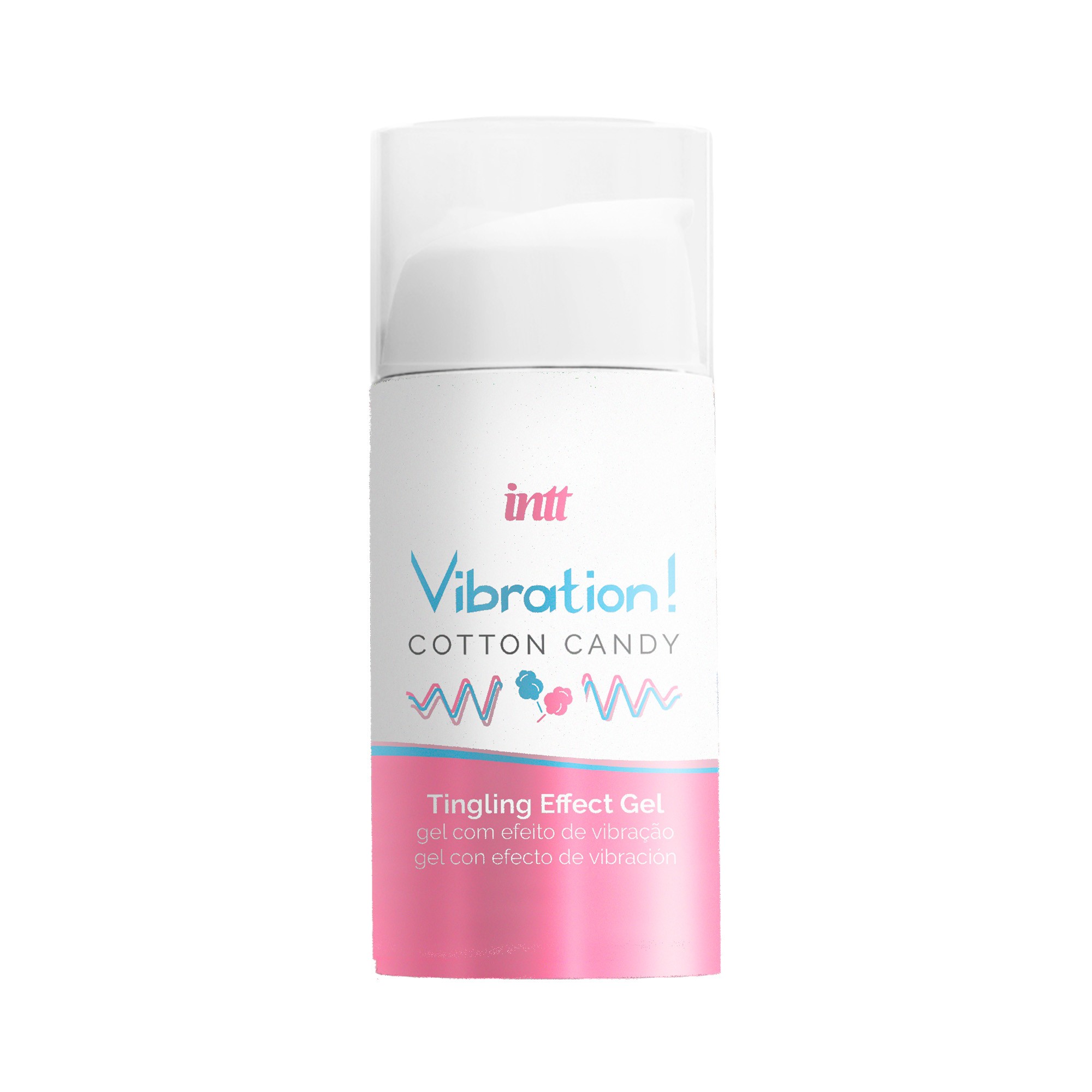 INTT LIQUID VIBRATOR COTTON CANDY 15ML