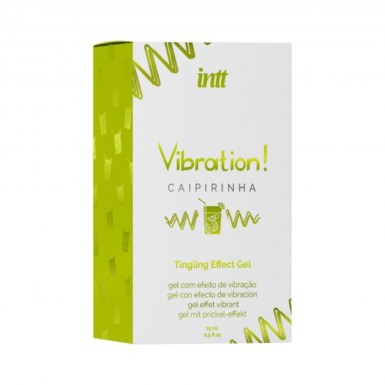 GEL VIBRANTE ALLO CAIPIRINHA INTT 15ML