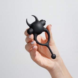 CRUSHIOUS DAEMON VIBRATING COCKRING BLACK