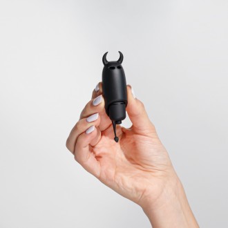 CRUSHIOUS O-PET DEVIL WITH 10 VIBRATION BULLET BLACK