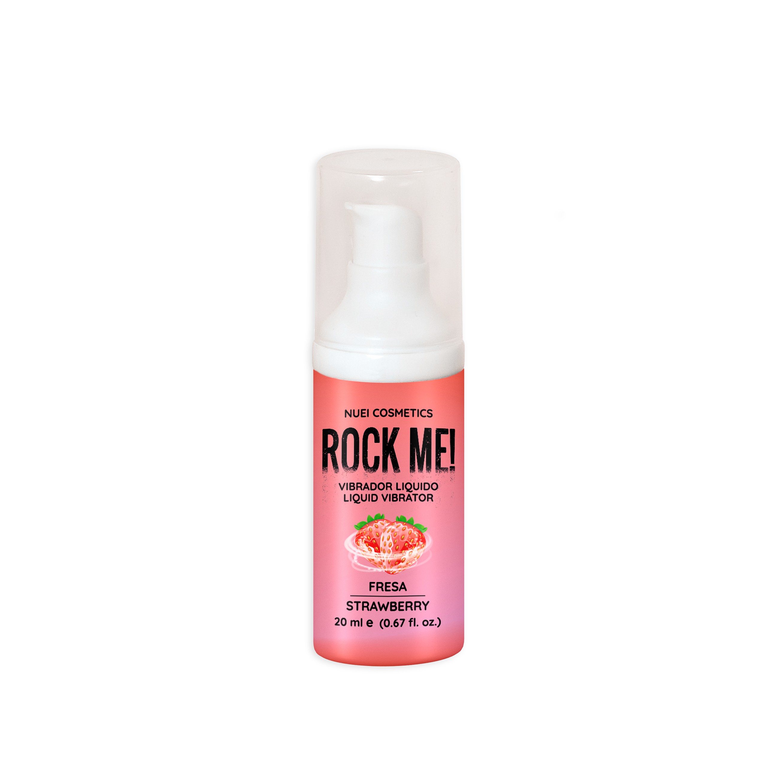 ROCK ME ! VIBRATEUR LIQUIDE FRAISE 20 ML NUEI