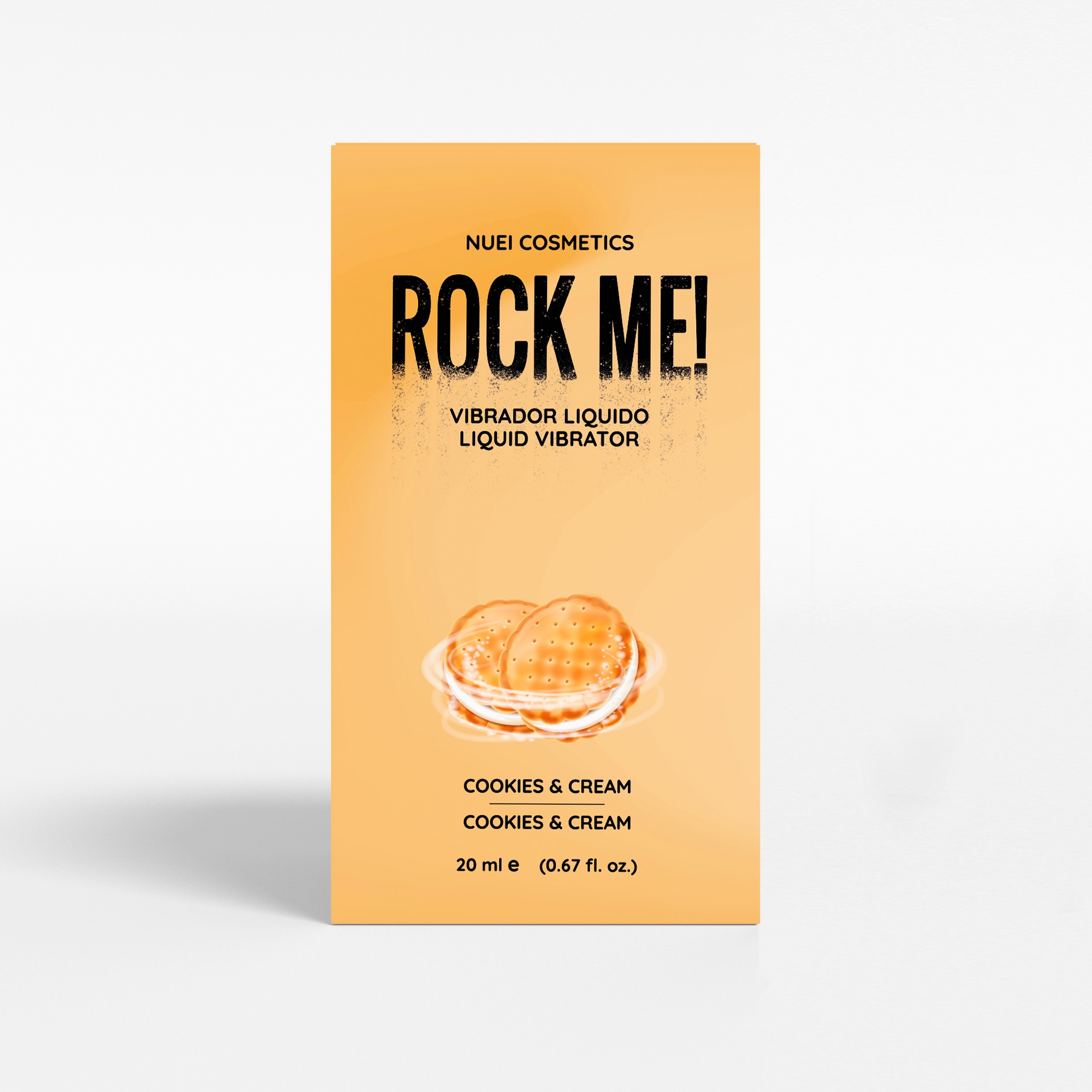 NUEI ROCK ME! LIQUID VIBRATOR COOKIES &amp; CREAM 20 ML