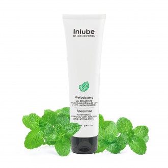 LUBRIFICANTE A BASE D'ACQUA INLUBE MENTA VERDE 100ML