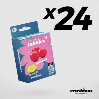 PACK DE 24 LUBBIES BOULES D'HUILE CHAUDE ET FROIDE CRUSHIOUS